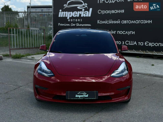 Червоний Тесла Модель 3, об'ємом двигуна 0 л та пробігом 41 тис. км за 19900 $, фото 1 на Automoto.ua