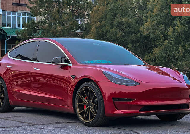 Червоний Тесла Модель 3, об'ємом двигуна 0 л та пробігом 149 тис. км за 19499 $, фото 10 на Automoto.ua