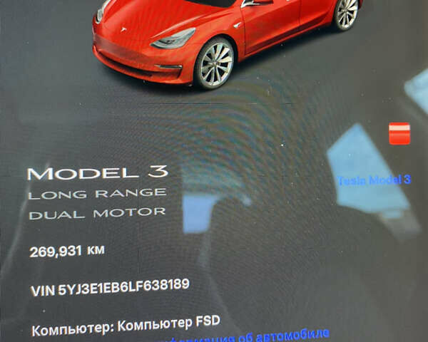 Красный Тесла Модель 3, объемом двигателя 0 л и пробегом 270 тыс. км за 16999 $, фото 22 на Automoto.ua