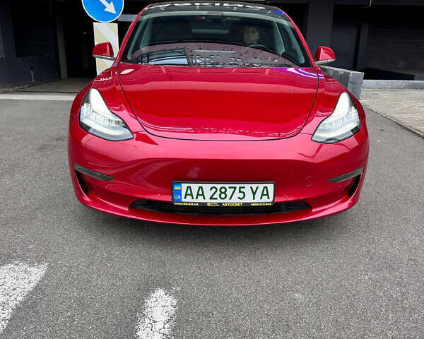 Красный Тесла Модель 3, объемом двигателя 0 л и пробегом 96 тыс. км за 17700 $, фото 5 на Automoto.ua