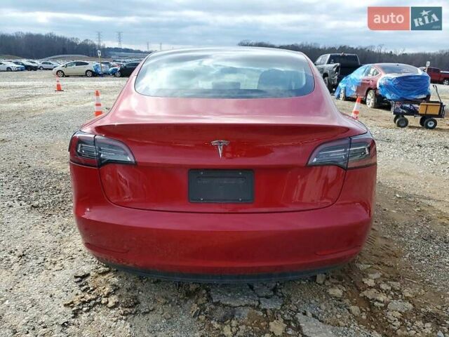 Красный Тесла Модель 3, объемом двигателя 0 л и пробегом 54 тыс. км за 5800 $, фото 5 на Automoto.ua