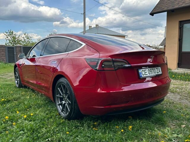 Тесла Модель 3 2019 в Черновцах на Automoto.ua Красный Тесла Модель 3, объемом двигателя 0 л и пробегом 117 тыс. км за 17500 $, фото 6 на Automoto.ua