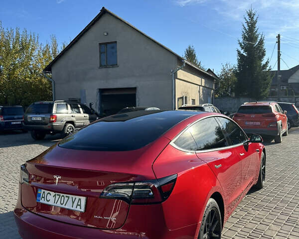 Красный Тесла Модель 3, объемом двигателя 0 л и пробегом 82 тыс. км за 21000 $, фото 6 на Automoto.ua