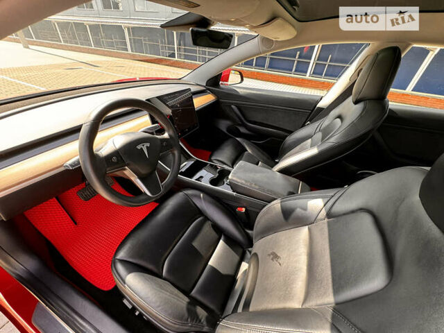 Червоний Тесла Модель 3, об'ємом двигуна 0 л та пробігом 80 тис. км за 22500 $, фото 17 на Automoto.ua