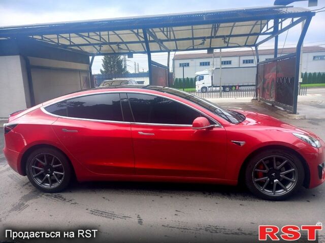 Красный Тесла Модель 3, объемом двигателя 0 л и пробегом 103 тыс. км за 24000 $, фото 7 на Automoto.ua