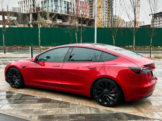 Червоний Тесла Модель 3, об'ємом двигуна 0 л та пробігом 41 тис. км за 35000 $, фото 3 на Automoto.ua