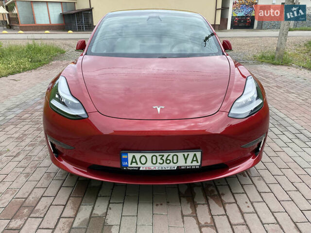 Червоний Тесла Модель 3, об'ємом двигуна 0 л та пробігом 60 тис. км за 21000 $, фото 2 на Automoto.ua