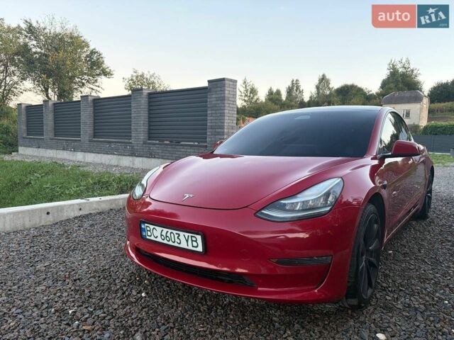 Червоний Тесла Модель 3, об'ємом двигуна 0 л та пробігом 82 тис. км за 17600 $, фото 7 на Automoto.ua