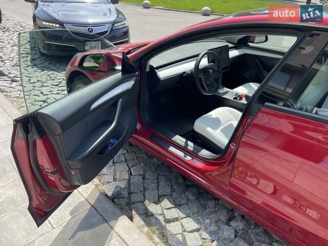 Червоний Тесла Модель 3, об'ємом двигуна 0 л та пробігом 47 тис. км за 21950 $, фото 7 на Automoto.ua