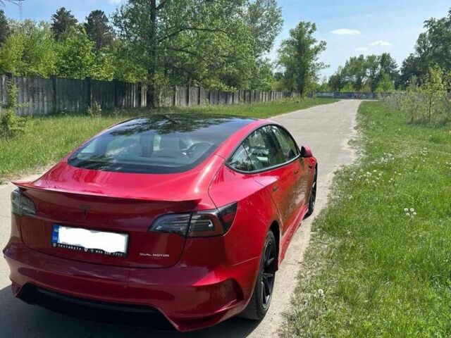 Красный Тесла Модель 3, объемом двигателя 0 л и пробегом 114 тыс. км за 21600 $, фото 15 на Automoto.ua