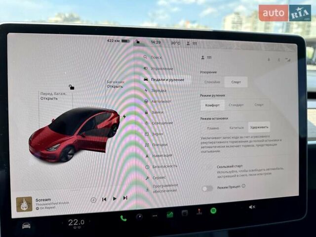 Красный Тесла Модель 3, объемом двигателя 0 л и пробегом 6 тыс. км за 32000 $, фото 24 на Automoto.ua