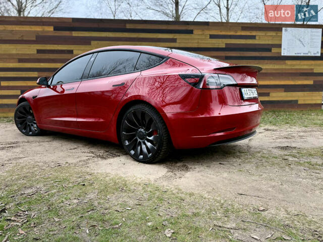 Червоний Тесла Модель 3, об'ємом двигуна 0 л та пробігом 145 тис. км за 18999 $, фото 9 на Automoto.ua