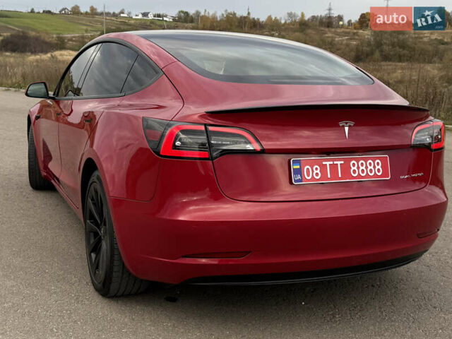 Тесла Модель 3 2021 в Дрогобыче на Automoto.ua Красный Тесла Модель 3, объемом двигателя 0 л и пробегом 145 тыс. км за 19599 $, фото 25 на Automoto.ua