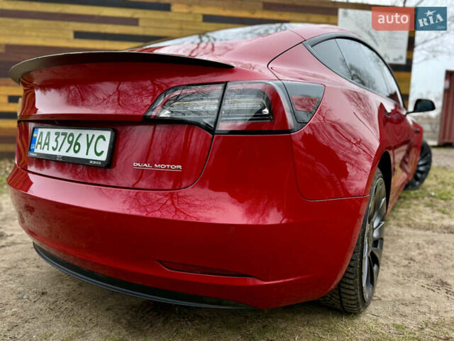 Червоний Тесла Модель 3, об'ємом двигуна 0 л та пробігом 145 тис. км за 18999 $, фото 11 на Automoto.ua