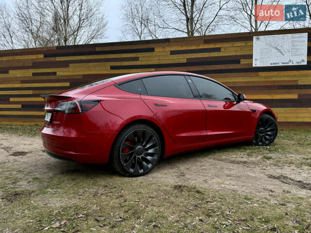 Червоний Тесла Модель 3, об'ємом двигуна 0 л та пробігом 145 тис. км за 18999 $, фото 12 на Automoto.ua