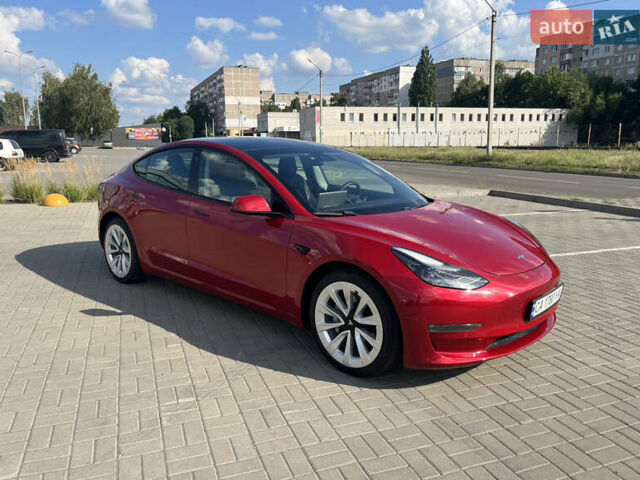 Червоний Тесла Модель 3, об'ємом двигуна 0 л та пробігом 96 тис. км за 21000 $, фото 4 на Automoto.ua