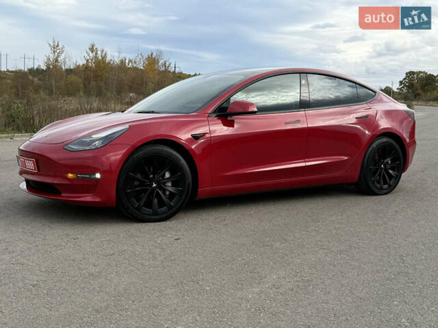 Тесла Модель 3 2021 в Дрогобыче на Automoto.ua Красный Тесла Модель 3, объемом двигателя 0 л и пробегом 145 тыс. км за 19599 $, фото 7 на Automoto.ua