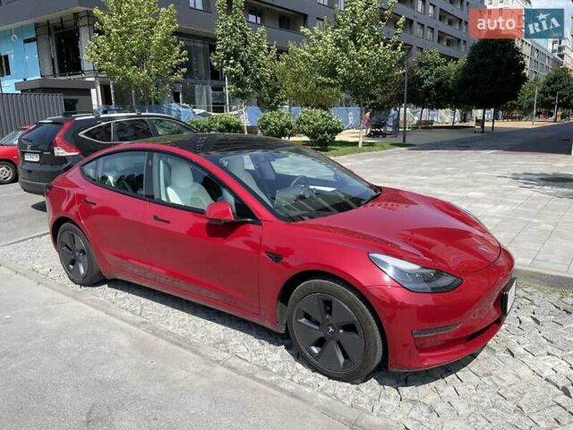 Червоний Тесла Модель 3, об'ємом двигуна 0 л та пробігом 47 тис. км за 21950 $, фото 4 на Automoto.ua