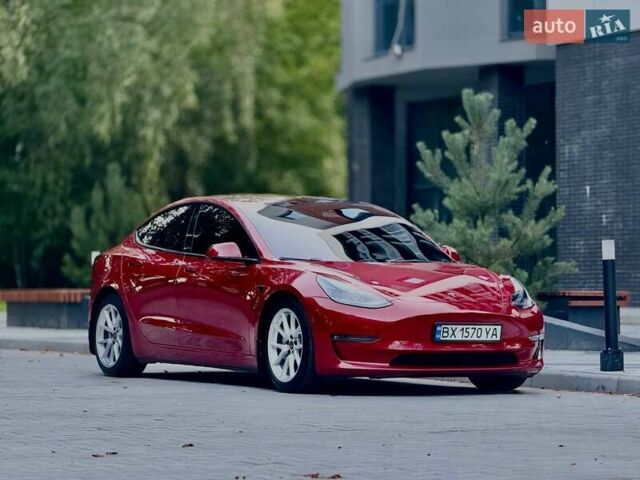 Червоний Тесла Модель 3, об'ємом двигуна 0 л та пробігом 58 тис. км за 22500 $, фото 19 на Automoto.ua