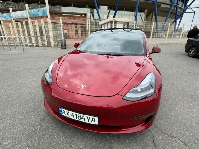 Красный Тесла Модель 3, объемом двигателя 0 л и пробегом 56 тыс. км за 22000 $, фото 5 на Automoto.ua