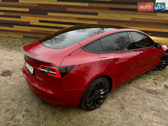 Червоний Тесла Модель 3, об'ємом двигуна 0 л та пробігом 145 тис. км за 18999 $, фото 10 на Automoto.ua