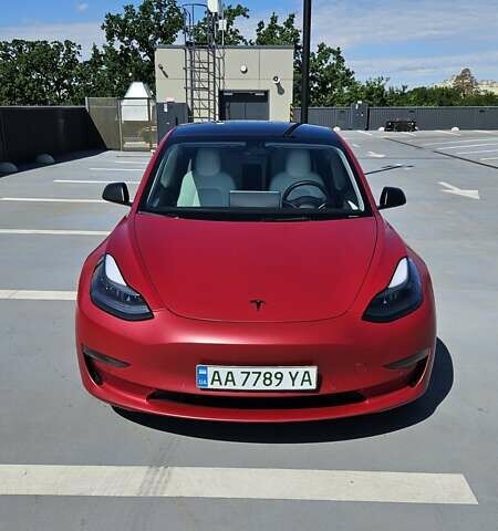 Червоний Тесла Модель 3, об'ємом двигуна 0 л та пробігом 51 тис. км за 34200 $, фото 8 на Automoto.ua