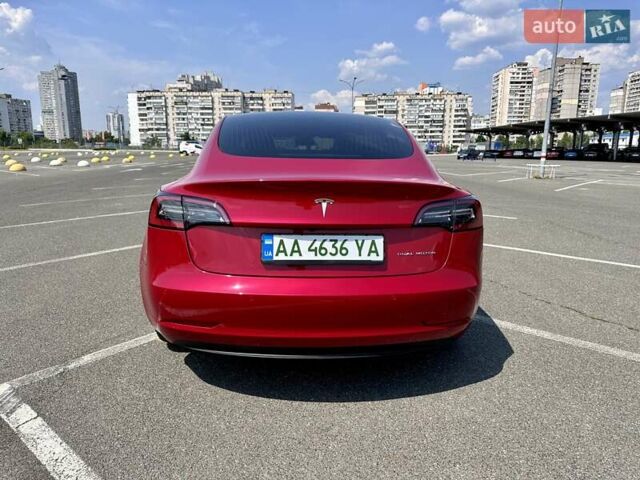 Красный Тесла Модель 3, объемом двигателя 0 л и пробегом 6 тыс. км за 32000 $, фото 6 на Automoto.ua