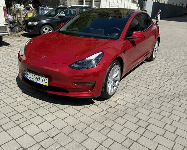 Червоний Тесла Модель 3, об'ємом двигуна 0 л та пробігом 46 тис. км за 19200 $, фото 32 на Automoto.ua