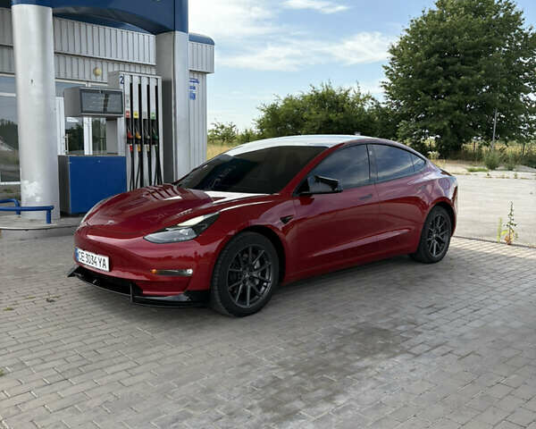 Красный Тесла Модель 3, объемом двигателя 0 л и пробегом 86 тыс. км за 21100 $, фото 2 на Automoto.ua