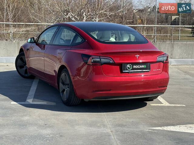 Червоний Тесла Модель 3, об'ємом двигуна 0 л та пробігом 53 тис. км за 21999 $, фото 15 на Automoto.ua