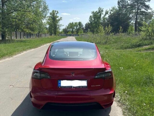 Красный Тесла Модель 3, объемом двигателя 0 л и пробегом 114 тыс. км за 21600 $, фото 11 на Automoto.ua