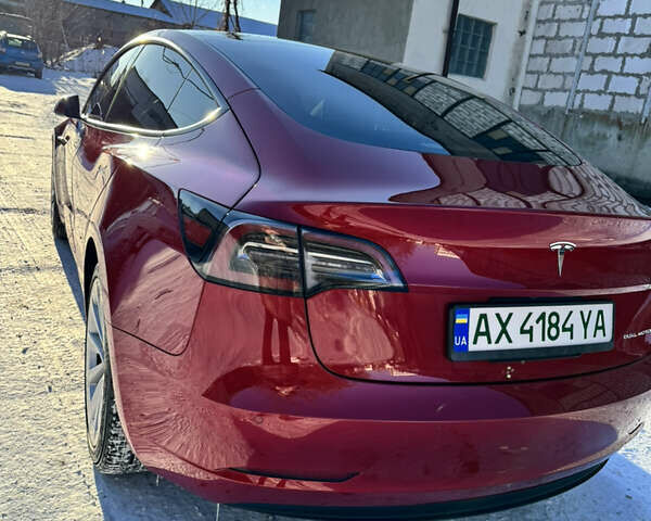 Червоний Тесла Модель 3, об'ємом двигуна 0 л та пробігом 70 тис. км за 23000 $, фото 3 на Automoto.ua