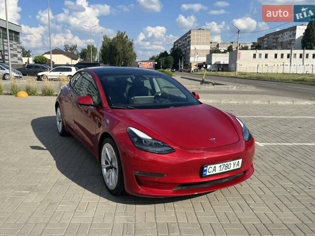 Червоний Тесла Модель 3, об'ємом двигуна 0 л та пробігом 96 тис. км за 21000 $, фото 3 на Automoto.ua