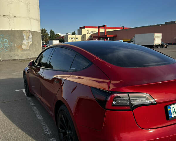 Красный Тесла Модель 3, объемом двигателя 0 л и пробегом 86 тыс. км за 21900 $, фото 6 на Automoto.ua
