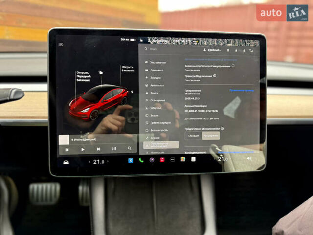 Червоний Тесла Модель 3, об'ємом двигуна 0 л та пробігом 145 тис. км за 18999 $, фото 17 на Automoto.ua