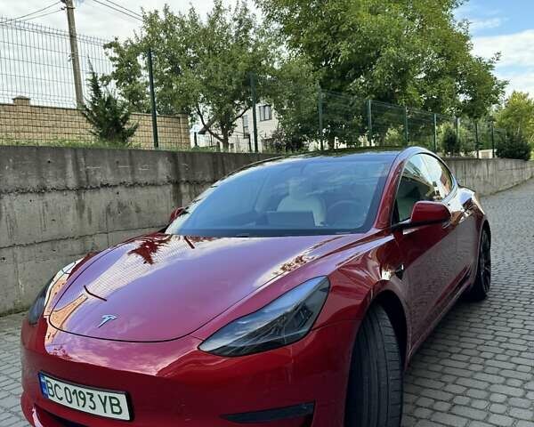 Червоний Тесла Модель 3, об'ємом двигуна 0 л та пробігом 75 тис. км за 27500 $, фото 9 на Automoto.ua