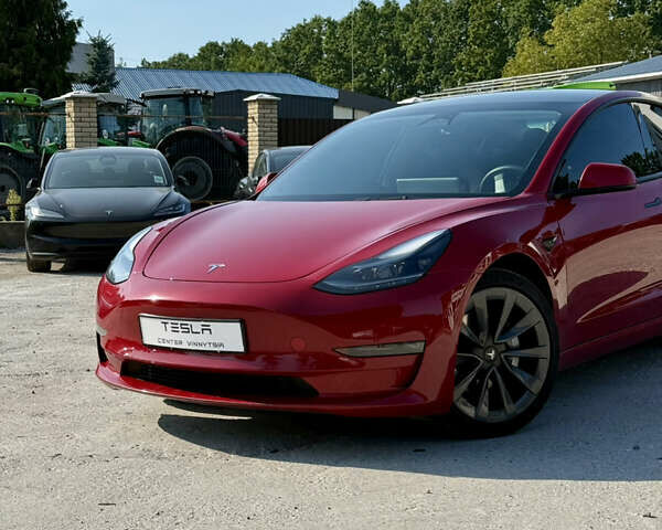Червоний Тесла Модель 3, об'ємом двигуна 0 л та пробігом 155 тис. км за 20500 $, фото 2 на Automoto.ua
