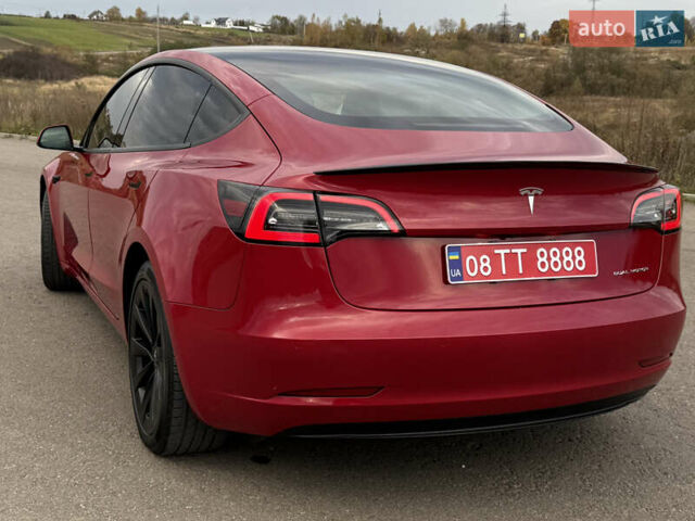 Тесла Модель 3 2021 в Дрогобыче на Automoto.ua Красный Тесла Модель 3, объемом двигателя 0 л и пробегом 145 тыс. км за 19599 $, фото 24 на Automoto.ua