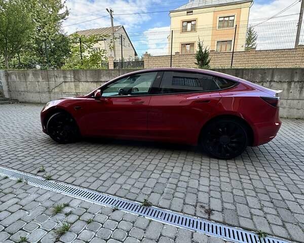Червоний Тесла Модель 3, об'ємом двигуна 0 л та пробігом 75 тис. км за 27500 $, фото 8 на Automoto.ua