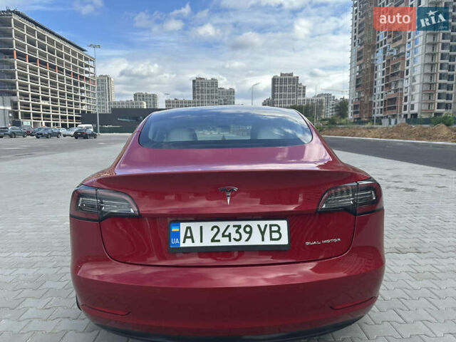 Красный Тесла Модель 3, объемом двигателя 0 л и пробегом 82 тыс. км за 27499 $, фото 10 на Automoto.ua