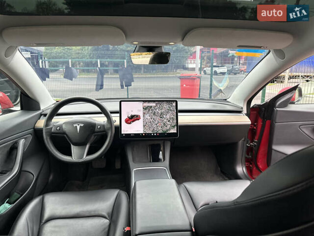 Тесла Модель 3 2021 у Черкасах на Automoto.ua Червоний Тесла Модель 3, об'ємом двигуна 0 л та пробігом 57 тис. км за 20200 $, фото 14 на Automoto.ua