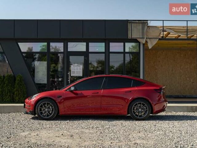 Червоний Тесла Модель 3, об'ємом двигуна 0 л та пробігом 75 тис. км за 22800 $, фото 3 на Automoto.ua