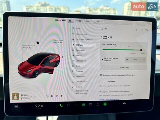 Красный Тесла Модель 3, объемом двигателя 0 л и пробегом 6 тыс. км за 32000 $, фото 25 на Automoto.ua