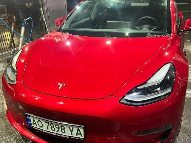 Красный Тесла Модель 3, объемом двигателя 0 л и пробегом 108 тыс. км за 17400 $, фото 32 на Automoto.ua