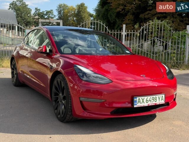 Червоний Тесла Модель 3, об'ємом двигуна 0 л та пробігом 78 тис. км за 22500 $, фото 16 на Automoto.ua