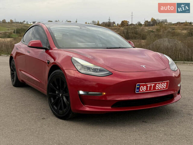 Тесла Модель 3 2021 в Дрогобыче на Automoto.ua Красный Тесла Модель 3, объемом двигателя 0 л и пробегом 145 тыс. км за 19599 $, фото 34 на Automoto.ua
