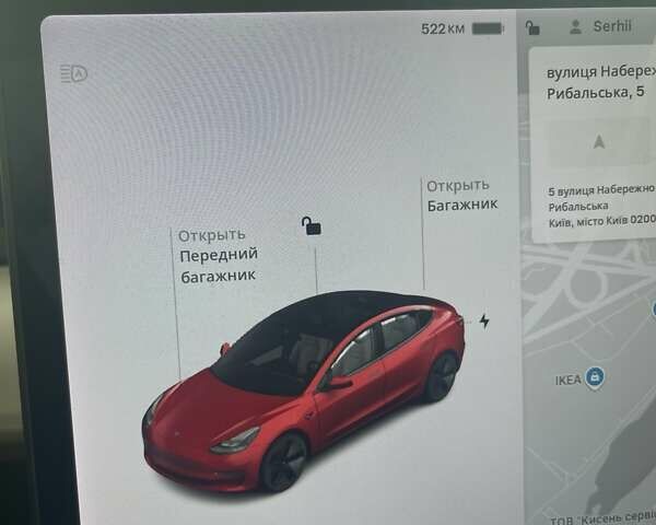 Червоний Тесла Модель 3, об'ємом двигуна 0 л та пробігом 47 тис. км за 21950 $, фото 16 на Automoto.ua
