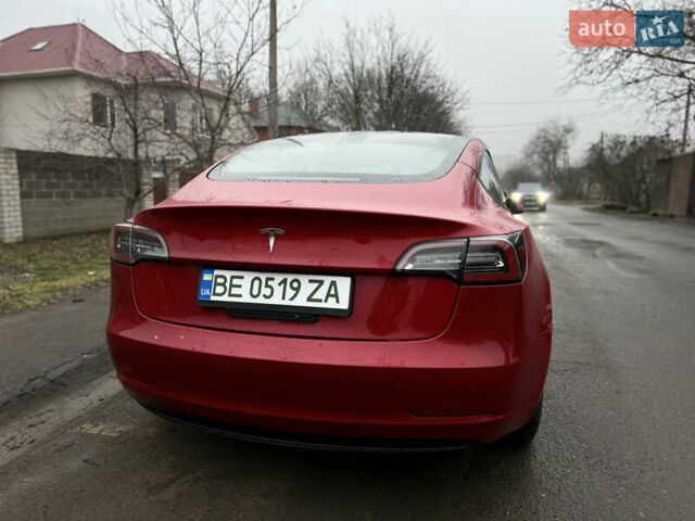 Красный Тесла Модель 3, объемом двигателя 0 л и пробегом 70 тыс. км за 18500 $, фото 2 на Automoto.ua