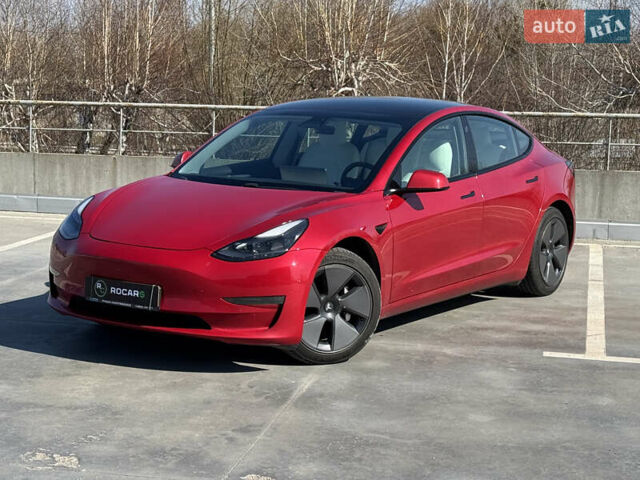Червоний Тесла Модель 3, об'ємом двигуна 0 л та пробігом 53 тис. км за 21999 $, фото 8 на Automoto.ua