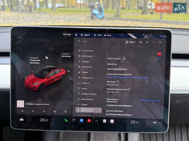Червоний Тесла Модель 3, об'ємом двигуна 0 л та пробігом 108 тис. км за 19800 $, фото 15 на Automoto.ua